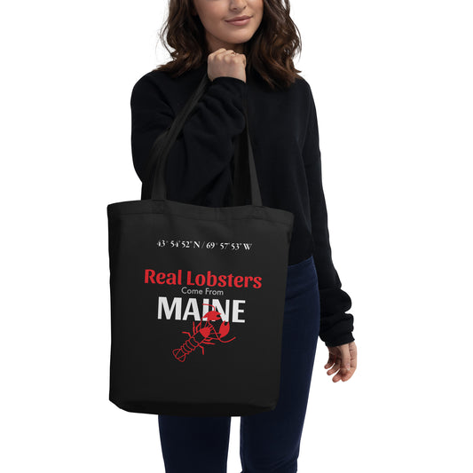 Real Lobsters Come From Maine Eco Tote Bag