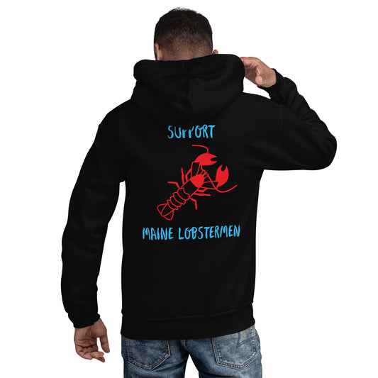 Support Maine Lobstermen Unisex Hoodie