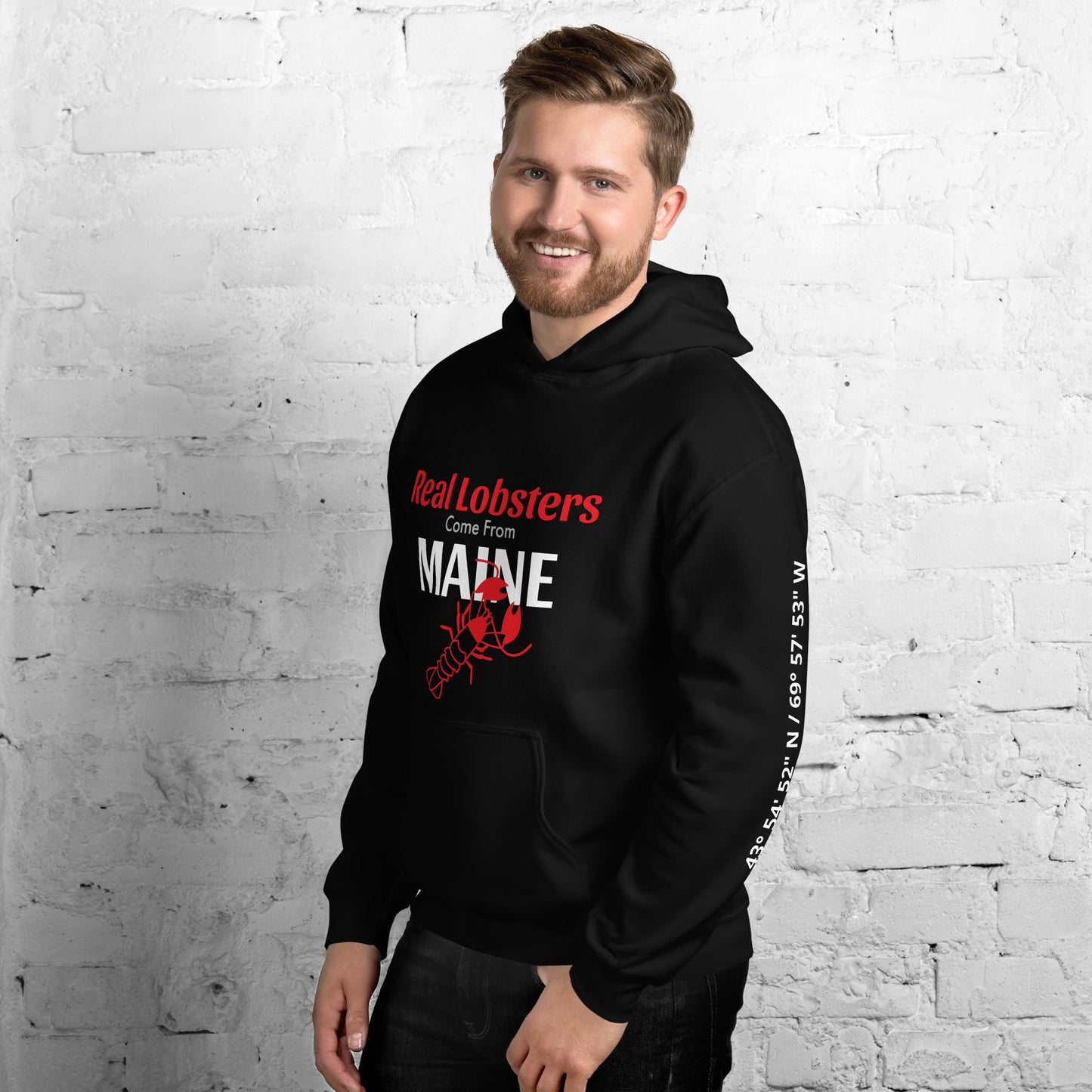 Real Lobsters Come From Maine Unisex Hoodie