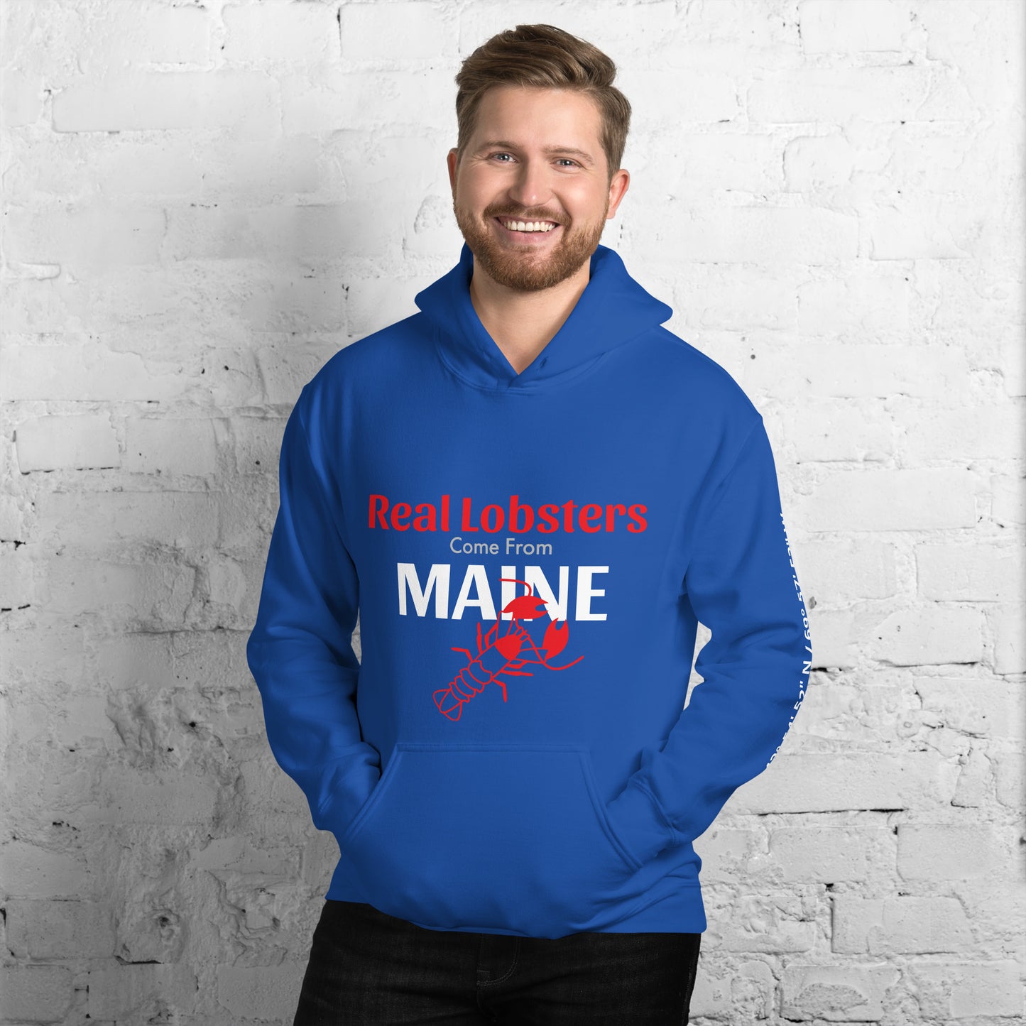 Real Lobsters Come From Maine Unisex Hoodie