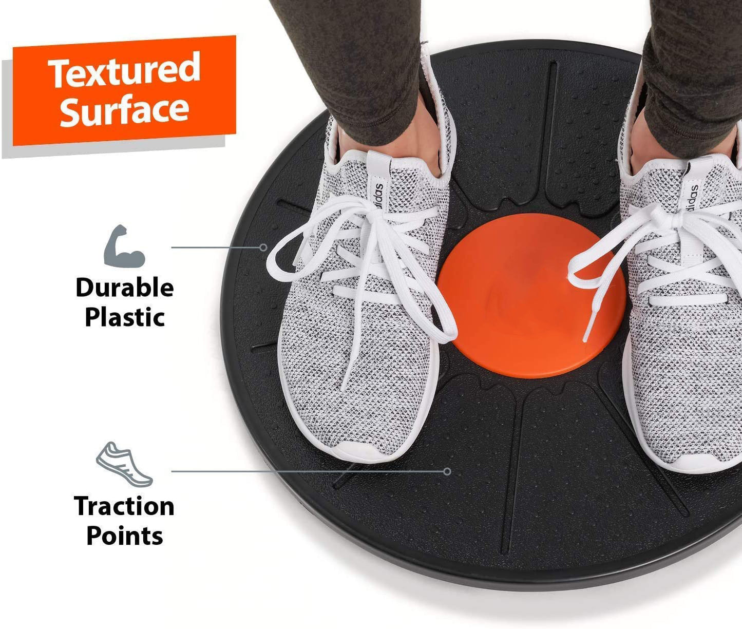 Balancing Board Standing Desk Balance Board for Under Desk Exercise Helps Increase Strength and Flexibility Full Body Exercise Balance Stability Trainer